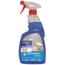 MULTIACTIV BAGNO, čistilo za sanitarije, vodni kamen, z razpršilko, 750 ml, Sanitec