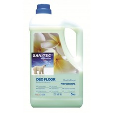 Čistilo za tla, trda, DEO FLOOR BELI MAH, močno odišavljeno, 5 L, Sanitec