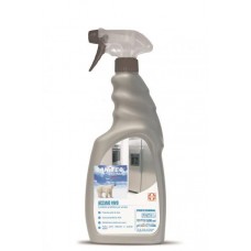 Sredstvo za jeklo, za čiščenje in nego, ACCIAIO VIVO, z razpršilko, 500 ml, Sanitec